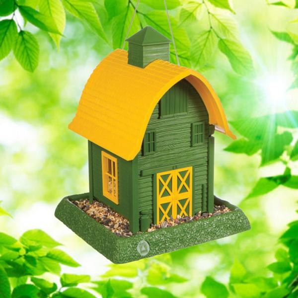 North States Village Collection - Green Barn Birdfeeder