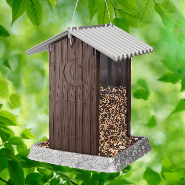 North States Village Collection - Outhouse Birdfeeder