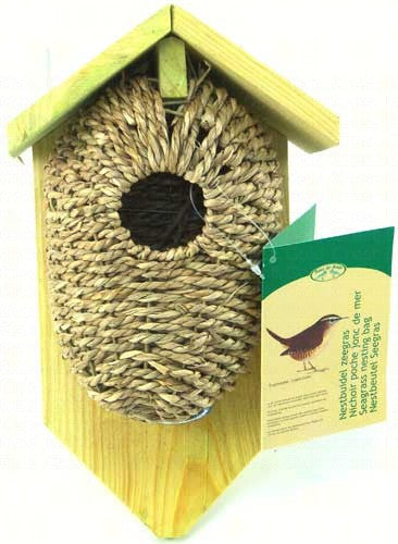 Sea Grass Nest Pocket - Mounted w/ Roof