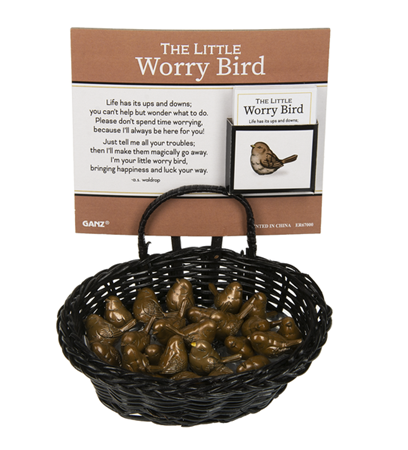 Little Worry Bird Charm