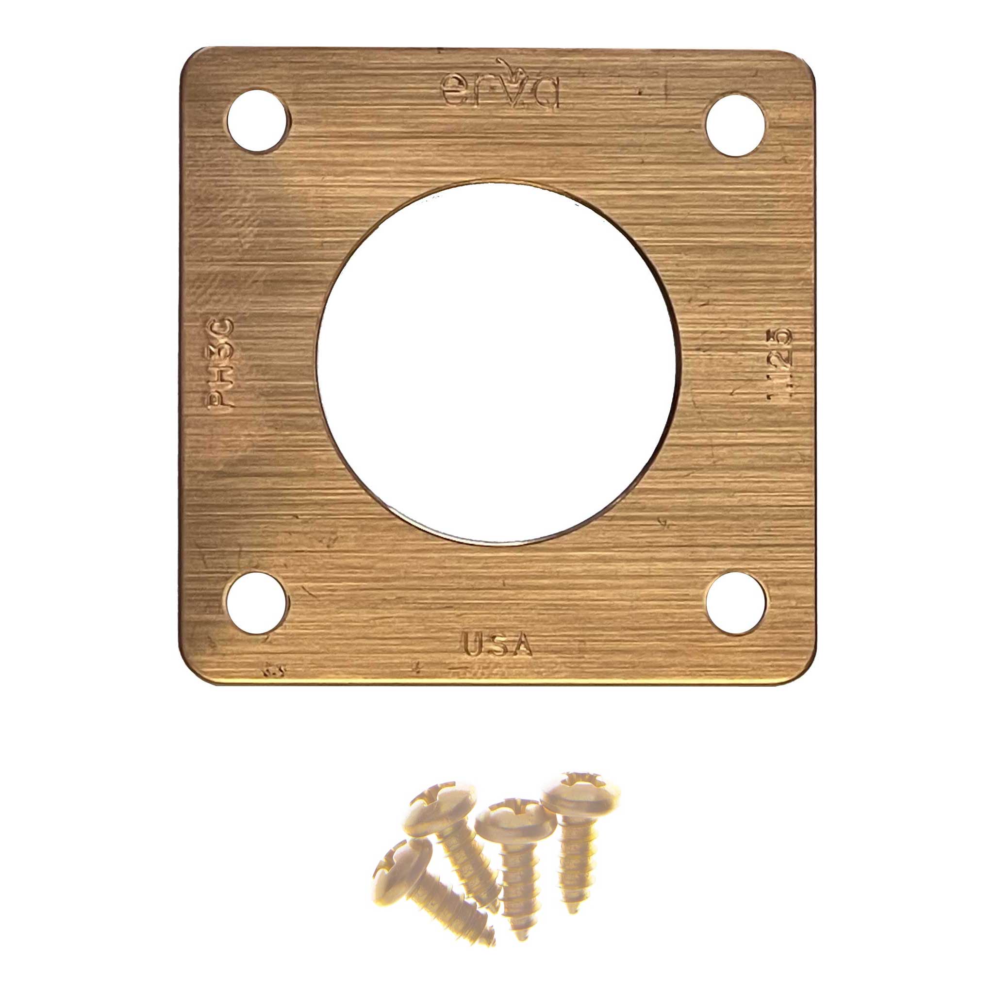 Copper Portal Predator Guard for Bird House 1.125 inch - with mounting screws