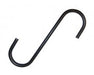 S-Hook - 6" Black w/ 1.5" opening