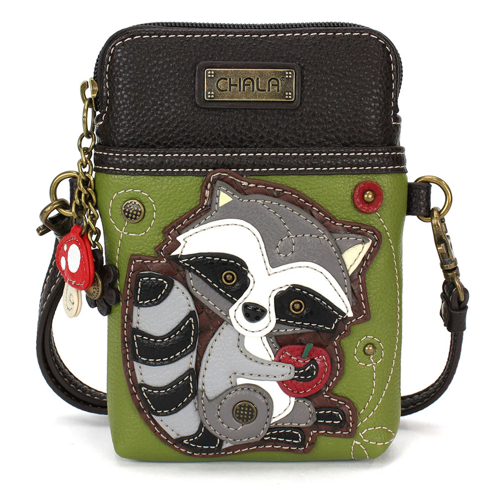 Chala Cellphone XBody - Chala Cellphone Xbody - Raccoon w/ Cherry