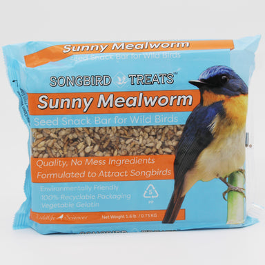 Sunny Mealworm Seed Cakes
