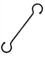 S-Hook - 12" w/ green caps