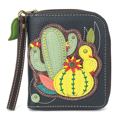 Chala Zip Around Wallet - Cactus