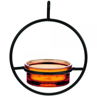 Orange Sphere Hanger Feeder