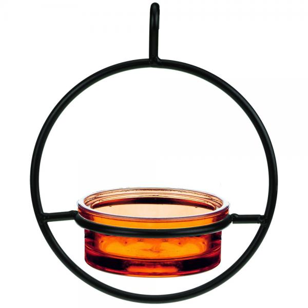 Orange Sphere Hanger Feeder