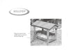 Ground Tray Feeder with Roof assembly instructions