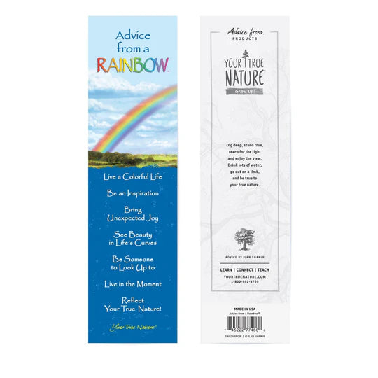 Advice for Life Bookmark - Rainbow