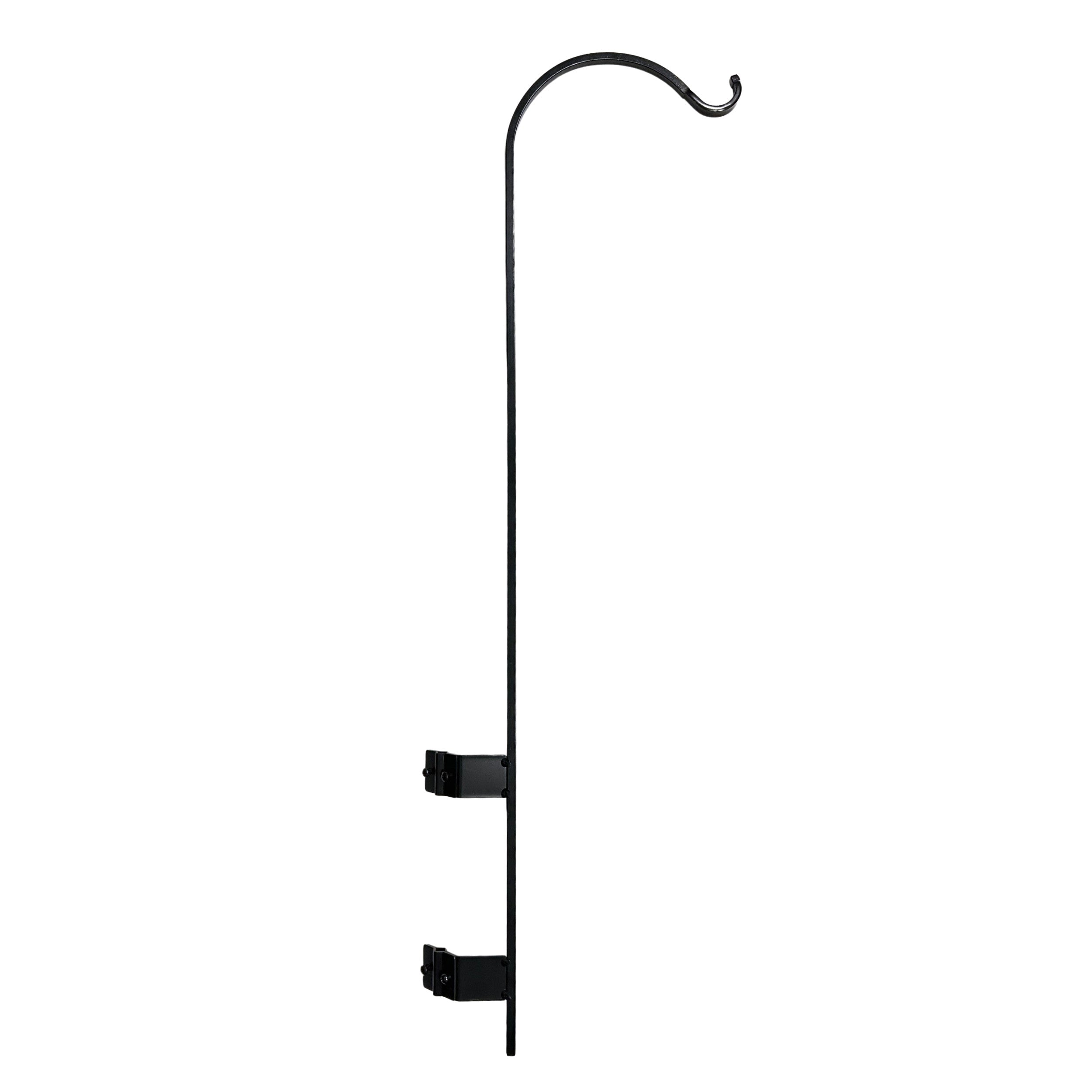 Erva Clamp Mount Hanger - Upright Fixed Single Arm for Vertical 7/16 to 3/4in Square Balusters