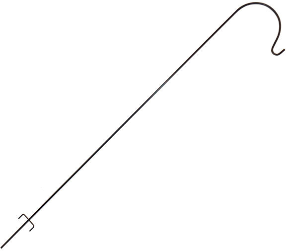 Erva 77 in Hummingbird Feeder Pole - Steel Shepherds Hook