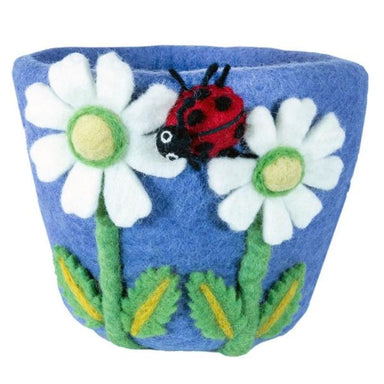 Felt Pot - Daisy Ladybug