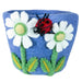 Felt Pot - Daisy Ladybug
