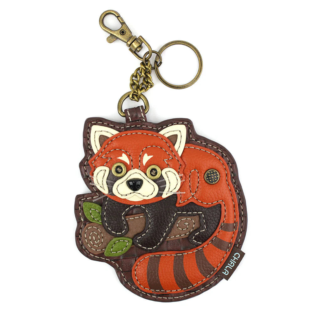 Chala Key Fob/Coin Purse - Red Panda