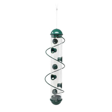 Green Spiral Sunflower Feeder