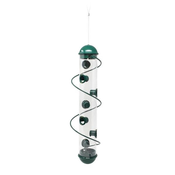 Green Spiral Sunflower Feeder