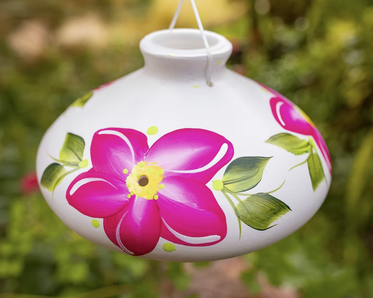 Lone Wolf Large Hummingbird Feeder - Fucshia Kona
