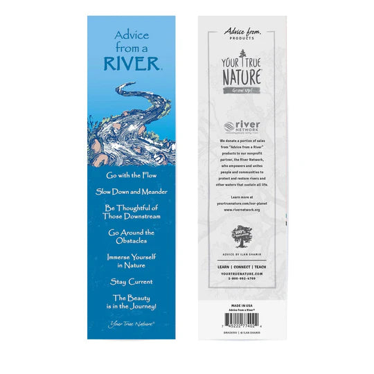 Advice for Life Bookmark - River