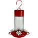 Charming Cherry Glass Hummingbird Feeder 13oz