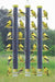 Three Tube Finch Feeder - Yellow
