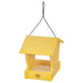 Small Hopper Feeder - Yellow Recycled Plastic