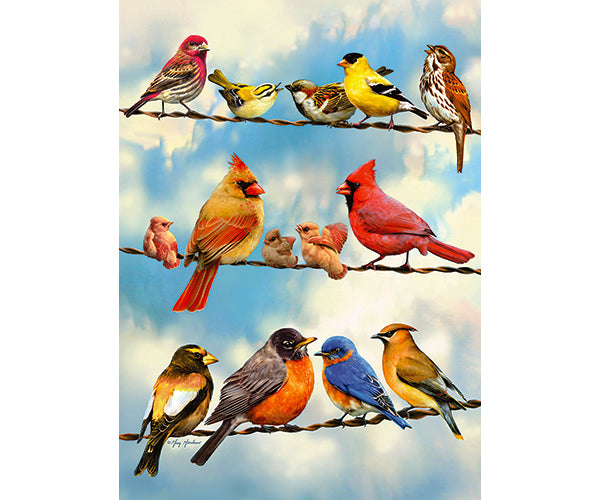 Blue Sky Birds 35pc Tray Puzzle