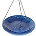 Bluebird Ceramic Hanging Birdbath