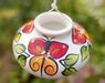 Lone Wolf Short Hummingbird Feeder - Red/Orange Mariposa