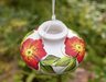 Lone Wolf Short Hummingbird Feeder - Poppy