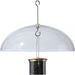 Squirrel Baffle/Weather Guard - 18" Hanging Super Dome Clear