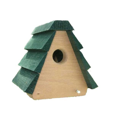 A-Frame Wren House - Green Roof