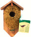 Coconut Fiber Nest Pocket - Mounted w/ Roof