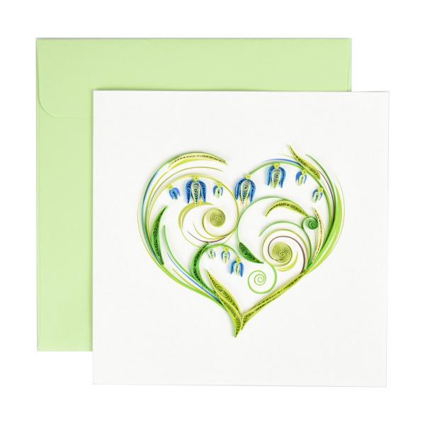 Quilled Card - Heart