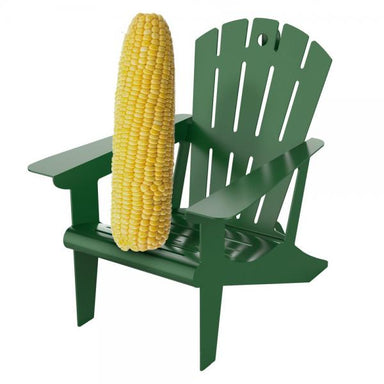 Hunter Green Metal Adirondack Ear Corn Feeder
