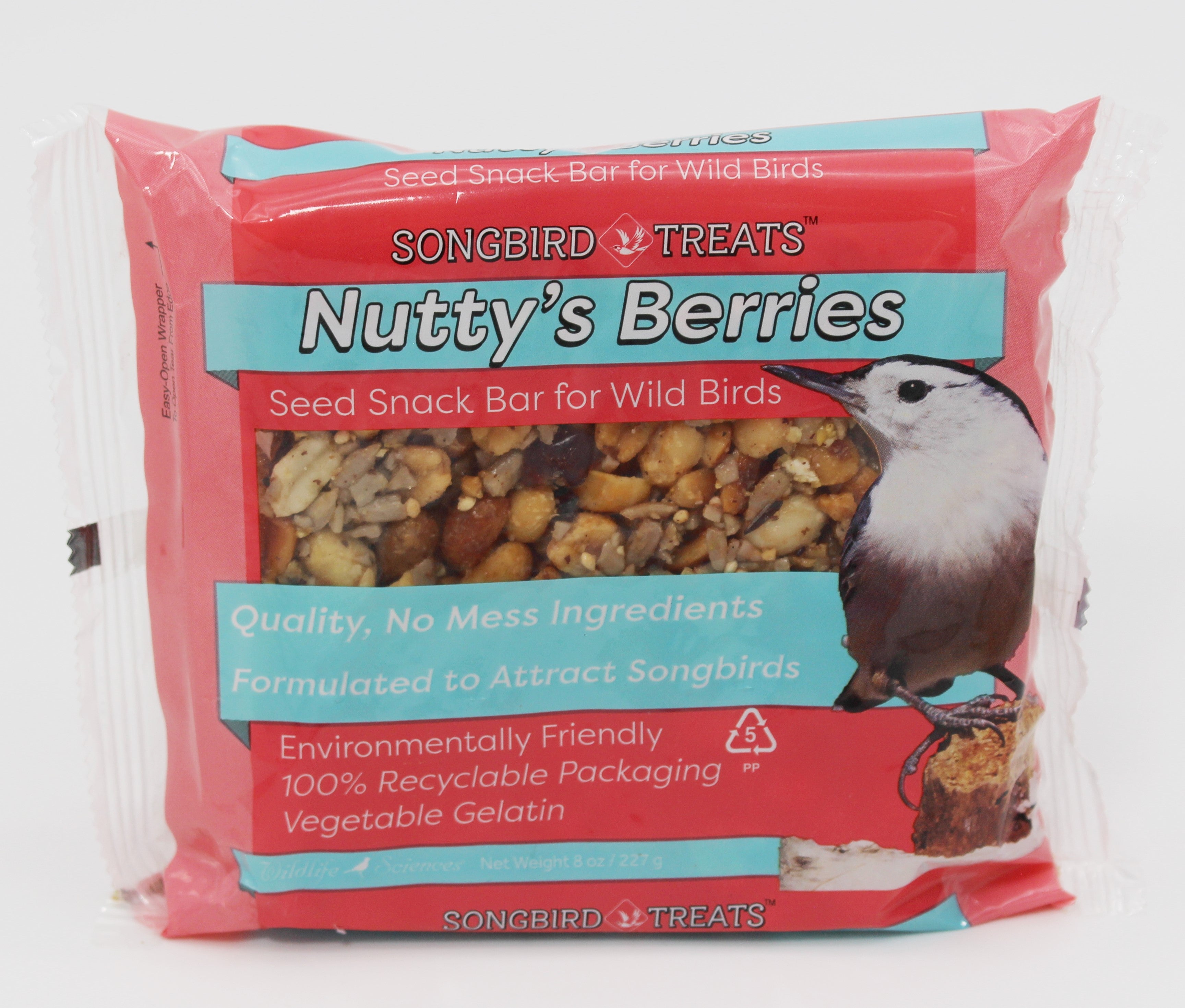 Nuttys & Berries Seed Cakes - 8 oz. Cake