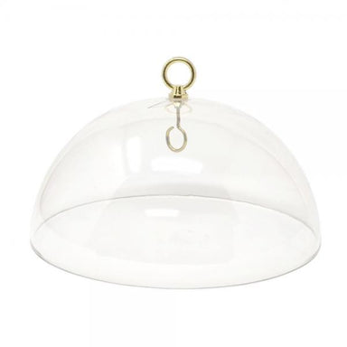 Squirrel Baffle/Weather Guard - 12" Hanging Dome Clear