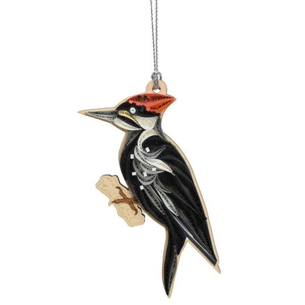 Quilled Ornament - Pileated Woodpecker