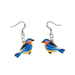 Quilled Earrings - Bluebirds