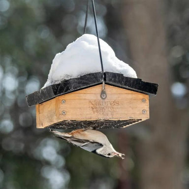 Cedar Upside down Suet feeder
