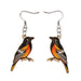 Quilled Earrings - Oriole