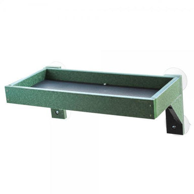 Recycled Plastic Window Feeder 8.25" x 15" - Green
