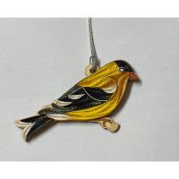 Quilled Ornament - Goldfinch