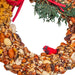 Rustic Wreath, close-up decoration detail
