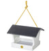 Modern Farmhouse Medium Hopper Feeder in Black and White