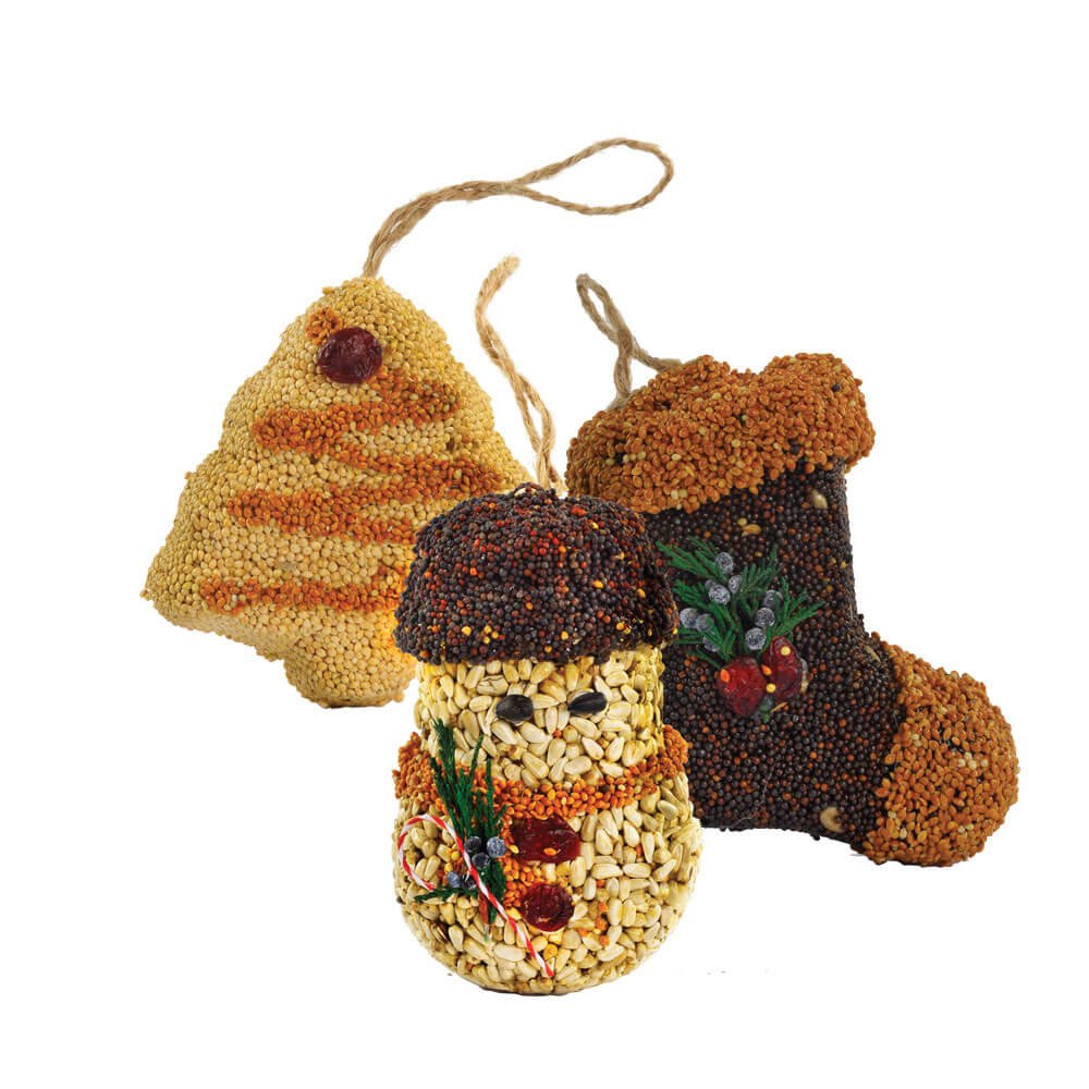 Mr Bird Christmas Shape Singles