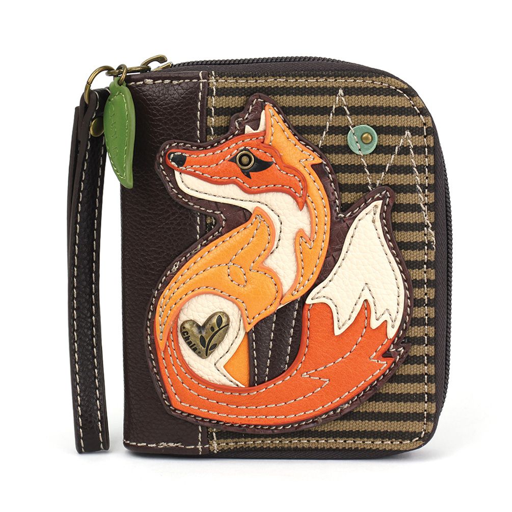 Chala Zip Around Wallet - Chala Zip-Around Wallet - Fox A (Olive stripe)