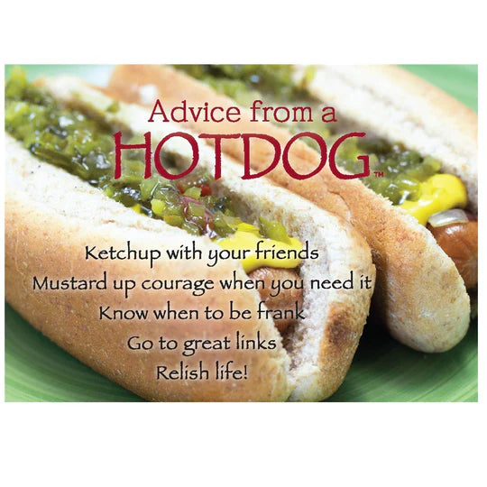 Advice for Life Jumbo Magnet - Hot Dog