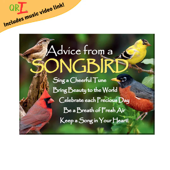 Advice for Life Jumbo Magnet - Songbird