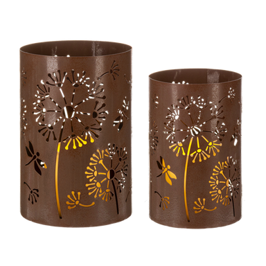 Dandelions in the Garden - Laser Cut Light Up Votives